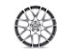 TSW Nurburgring Gunmetal with Mirror Cut Face 5-Lug Wheel; 17x7.5; 45mm Offset (87-90 Dakota)