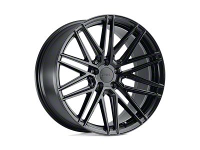 TSW Pescara Gloss Black 5-Lug Wheel; 18x8.5; 30mm Offset (87-90 Dakota)