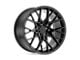 TSW Sebring Matte Black 5-Lug Wheel; 17x8; 40mm Offset (87-90 Dakota)