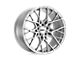 TSW Sebring Silver with Mirror Cut Face 5-Lug Wheel; 22x10.5; 28mm Offset (87-90 Dakota)