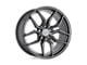 TSW Silvano Gloss Gunmetal 5-Lug Wheel; 19x8.5; 30mm Offset (87-90 Dakota)