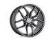 TSW Silvano Gloss Gunmetal 5-Lug Wheel; 20x8.5; 40mm Offset (87-90 Dakota)