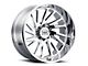 Tuff A.T. T2A True Right Directional Chrome 8-Lug Wheel; 20x12; -45mm Offset (20-25 Silverado 2500 HD)