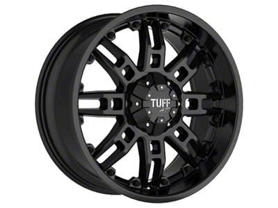 Tuff A.T. T-13 Satin Black 6-Lug Wheel; 20x9; 25mm Offset (04-08 F-150)