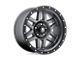 Tuff A.T. T4B Gloss Black with Milled Spokes 8-Lug Wheel; 26x14; -72mm Offset (11-14 Silverado 3500 HD SRW)