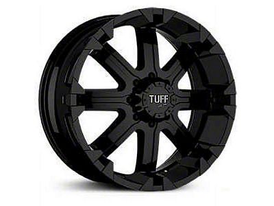 Tuff A.T. T-13 Flat Black 6-Lug Wheel; 20x9; 13mm Offset (07-14 Tahoe)