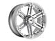 Tuff A.T. T01 Chrome 5-Lug Wheel; 22x9.5; 15mm Offset (09-18 RAM 1500)