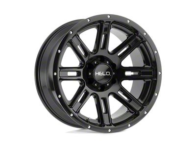 Tuff A.T. T01 Flat Black with Chrome Inserts 8-Lug Wheel; 18x9; -6mm Offset (10-18 RAM 2500)