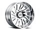 Tuff A.T. T2A Chrome 6-Lug Wheel; 20x12; -45mm Offset (14-18 Sierra 1500)