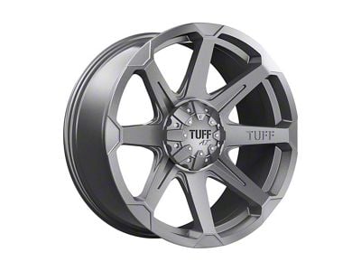 Tuff A.T. T05 Flat Gunmetal 5-Lug Wheel; 20x9; 20mm Offset (94-01 RAM 1500)