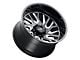 Tuff A.T. T4B Gloss Black Milled 6-Lug Wheel; 20x12; -45mm Offset (19-24 RAM 1500)