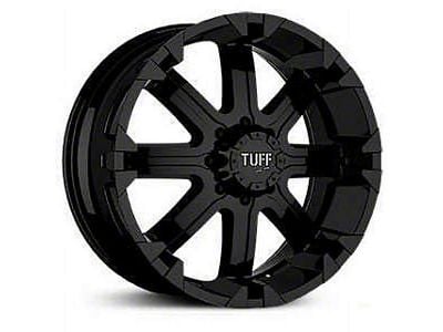 Tuff A.T. T-13 Flat Black 6-Lug Wheel; 20x9; 13mm Offset (19-25 Sierra 1500)