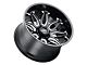 Tuff A.T. T3B Gloss Black Milled 6-Lug Wheel; 20x12; -45mm Offset (19-25 Silverado 1500)