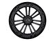 Tuff A.T. T21 Gloss Black Milled 6-Lug Wheel; 20x10; -19mm Offset (21-24 Tahoe)