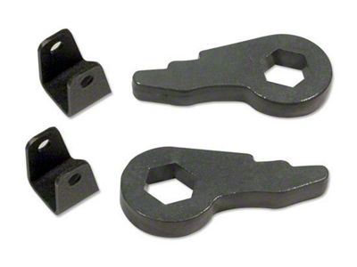 Tuff Country 2-Inch Torsion Bar Key Leveling Kit; RPO Code FT (07-10 Sierra 2500 HD)