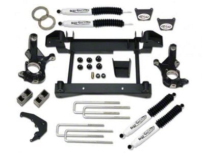 Tuff Country 4-Inch Suspension Lift Kit (07-10 4WD Sierra 2500 HD w/ 1-Piece Subframe)