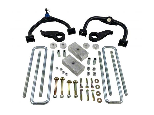 Tuff Country 3-Inch Suspension Lift Kit with Rear Shock Extension Brackets (20-24 Silverado 3500 HD)