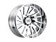 Tuff A.T. T2A True Left Directional Chrome 8-Lug Wheel; 20x12; -45mm Offset (11-14 Silverado 2500 HD)