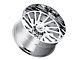 Tuff A.T. T2A True Left Directional Chrome 8-Lug Wheel; 20x12; -45mm Offset (11-14 Silverado 2500 HD)