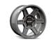 Tuff Stuff Overland Ascent Alpha Grey 6-Lug Wheel; 17x8.5; 0mm Offset (07-13 Sierra 1500)