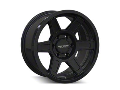 Tuff Stuff Overland Ascent Gloss Black 6-Lug Wheel; 17x8.5; 0mm Offset (15-22 Canyon)