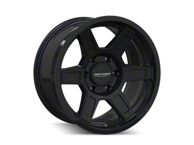 Tuff Stuff Overland Ascent Gloss Black 6-Lug Wheel; 17x8.5; 0mm Offset (15-22 Colorado)