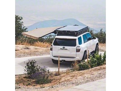 Tuff Stuff Overland 180-Degree XL Awning with Mounting Brackets (Universal; Some Adaptation May Be Required)