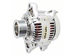 Tuff Stuff Performance Alternator with 7-Groove Pulley; 175 AMP; Chrome (92-96 3.9L, 5.2L Dakota)