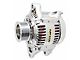 Tuff Stuff Performance Alternator with 7-Groove Pulley; 175 AMP; Chrome (92-96 3.9L, 5.2L Dakota)