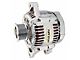 Tuff Stuff Performance Alternator with 7-Groove Pulley; 175 AMP; Chrome (99-01 3.9L, 5.2L, 5.9L Dakota)