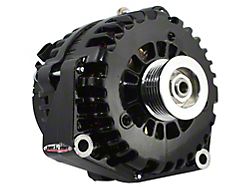 Tuff Stuff Performance Alternator with 6-Groove Pulley; 180 Amp; Stealth Black (2007 4.8L Tahoe)