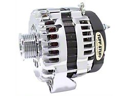 Tuff Stuff Performance Alternator with 6-Groove Pulley; 230 Amp; Chrome (2007 4.8L Tahoe)