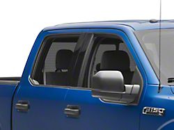 Door Pillar Accent Trim; Gloss Black (15-20 F-150)