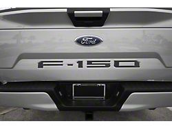 Tailgate Insert Letters; Domed Carbon Fiber (18-20 F-150 w/o Tailgate Applique)