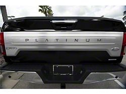 Tailgate Insert Letters; Magnetic (18-20 F-150 Platinum)