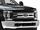 Hood Insert Letters; Liquid Chrome (17-22 F-350 Super Duty)