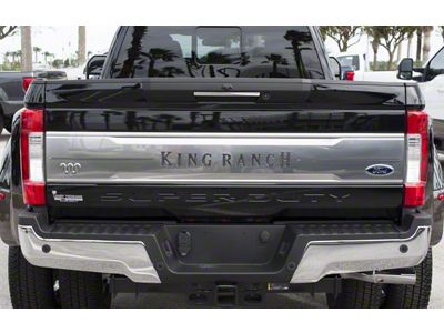 Tailgate Insert Letters; Magnetic (17-19 F-350 Super Duty King Ranch)