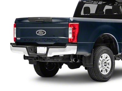 Tailgate Insert Letters; Matte Black (17-19 F-350 Super Duty)