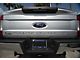 Tailgate Insert Letters; Brushed Silver (17-19 F-250 Super Duty)