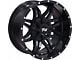 TW Offroad T2 Spider Matte Black with Milled Rivets 6-Lug Wheel; 20x9; 0mm Offset (04-08 F-150)