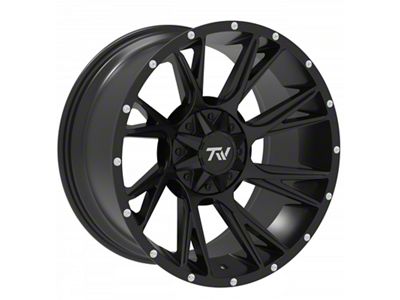 TW Offroad T12 Blade Gloss Black 6-Lug Wheel; 20x10; -12mm Offset (07-14 Tahoe)