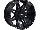 TW Offroad T2 Spider Matte Black with Milled Rivets 6-Lug Wheel; 20x9; 0mm Offset (07-14 Tahoe)