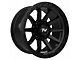 TW Offroad T21 Straight Matte Black 6-Lug Wheel; 17x9 ; 0mm Offset (07-14 Tahoe)