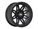 TW Offroad T23 Vector Matte Black 6-Lug Wheel; 17x9 ; 0mm Offset (07-14 Tahoe)