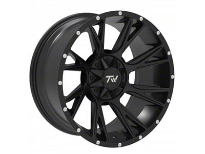 TW Offroad T12 Blade Gloss Black 6-Lug Wheel; 20x10; -12mm Offset (07-14 Yukon)