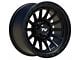 TW Offroad T22 Rotor Matte Black 6-Lug Wheel; 17x9 ; 0mm Offset (07-14 Yukon)