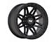 TW Offroad T23 Vector Matte Black 6-Lug Wheel; 17x9 ; 0mm Offset (07-14 Yukon)