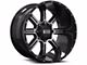 Twisted Off-Road T-21 Radar Gloss Black Machined 6-Lug Wheel; 20x9; 12mm Offset (15-20 F-150)