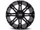 Twisted Off-Road T-23 Wraith Gloss Black Machined 6-Lug Wheel; 20x10; -12mm Offset (15-20 F-150)