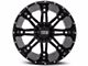 Twisted Off-Road T-23 Wraith Gloss Black Machined 8-Lug Wheel; 20x10; -24mm Offset (23-24 F-350 Super Duty SRW)